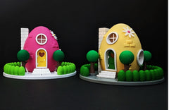 Light Up Easter Egg Fairy House | Custom 3D Printed Decor