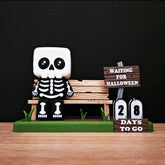 Halloween Countdown Calendar | Skeleton Home Decoration | Family Gift