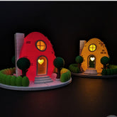 Light Up Easter Egg Fairy House | Custom 3D Printed Decor