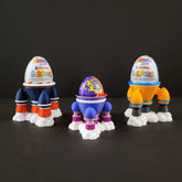 Rocket Ship Easter Egg Holder - Custom 3D Printed Space Gift