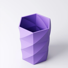 Geometric Pen Pot | Makeup Brush Holder & Desk Tidy