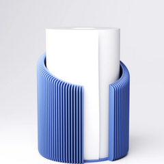 Modern ribbed Kitchen Roll Holder