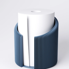 Modern ribbed Kitchen Roll Holder