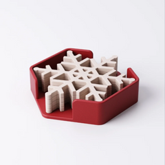 Light-Up Christmas Present Fairy House Set