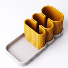 Bubble Design Remote Control Holder & Organiser Tray