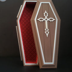 Mini coffin sweets box | spooky halloween decor | uk made