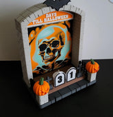 Tombstone halloween countdown | spooky decor | uk made