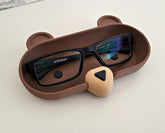 Brown Bear glasses holder | 3d printed | Desk Accessory | Trinket Tray | Eyewear stand