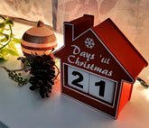 Christmas Countdown Advent Calendar House | Festive Family Fun | Red or Green
