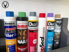 Sealant tube caps pack of 5: reusable caulk savers for diy projects