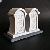 Halloween salt pepper shaker tombstone set spooky tableware uk made