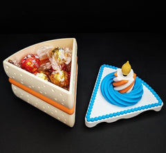Cake themed | birthday gift box | 3d printed | trinket keepsake | Unique present