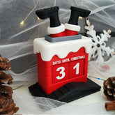 Red Santa Chimney Christmas Countdown | Festive Family | Advent Calendar | Days to Xmas