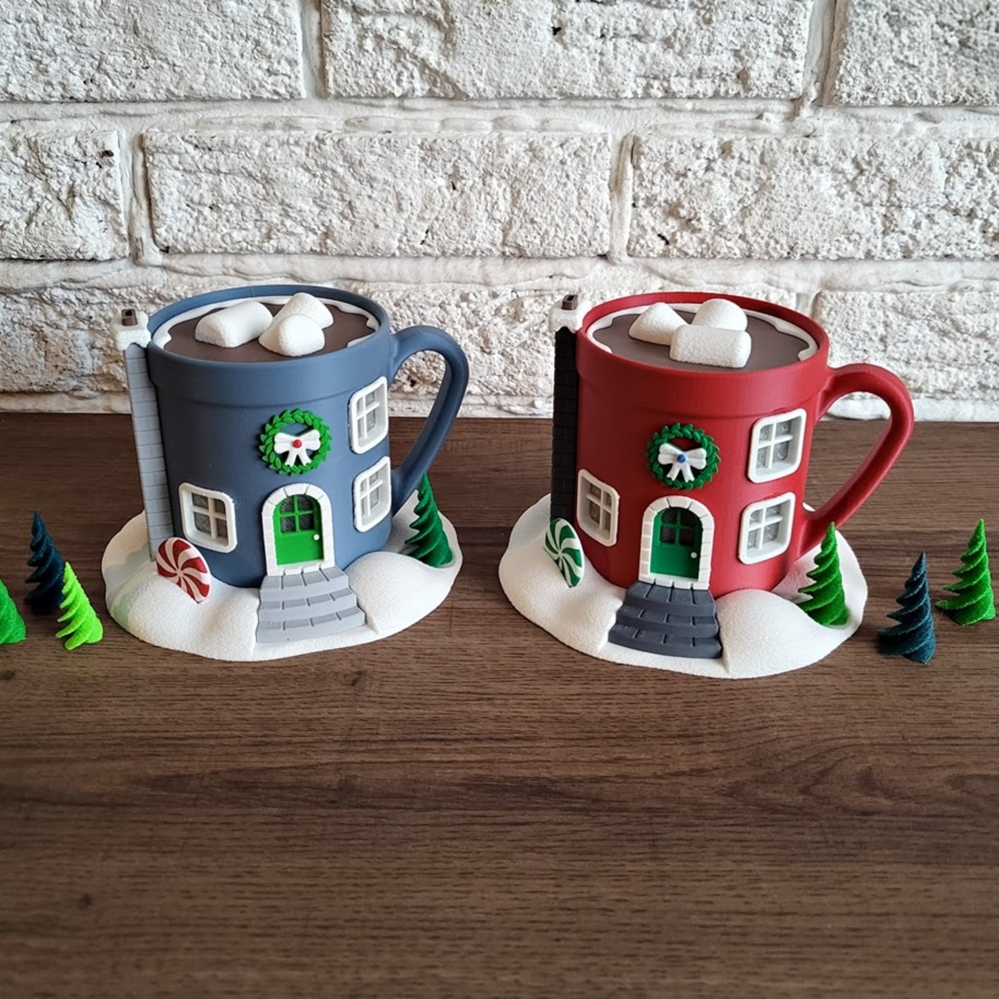 Light-Up Hot Chocolate Mug Fairy House