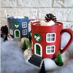 Light-Up Hot Chocolate Mug Fairy House