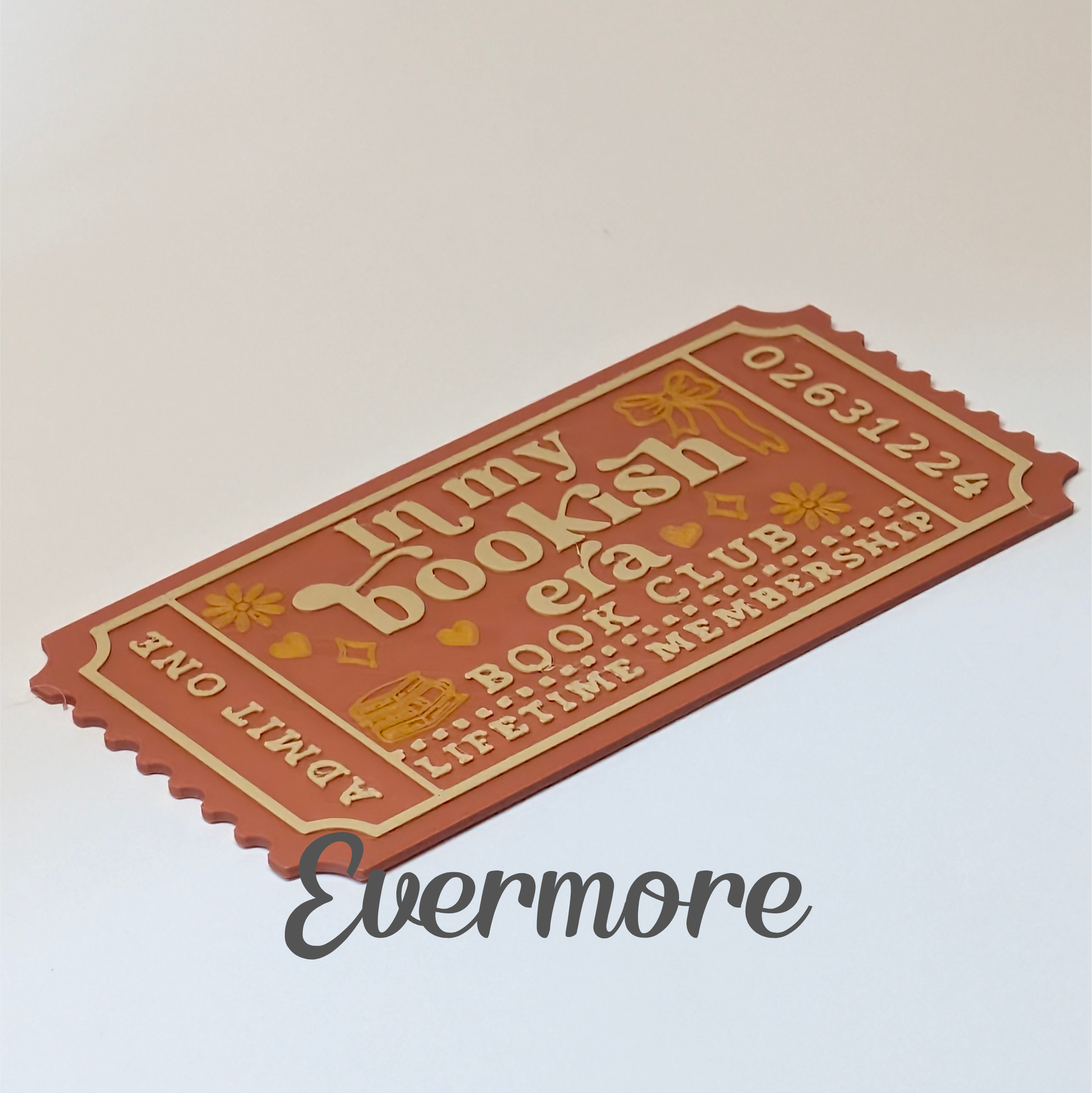In My Bookish Era Bookmark | Taylor Book Club | Swiftie Eras Colours