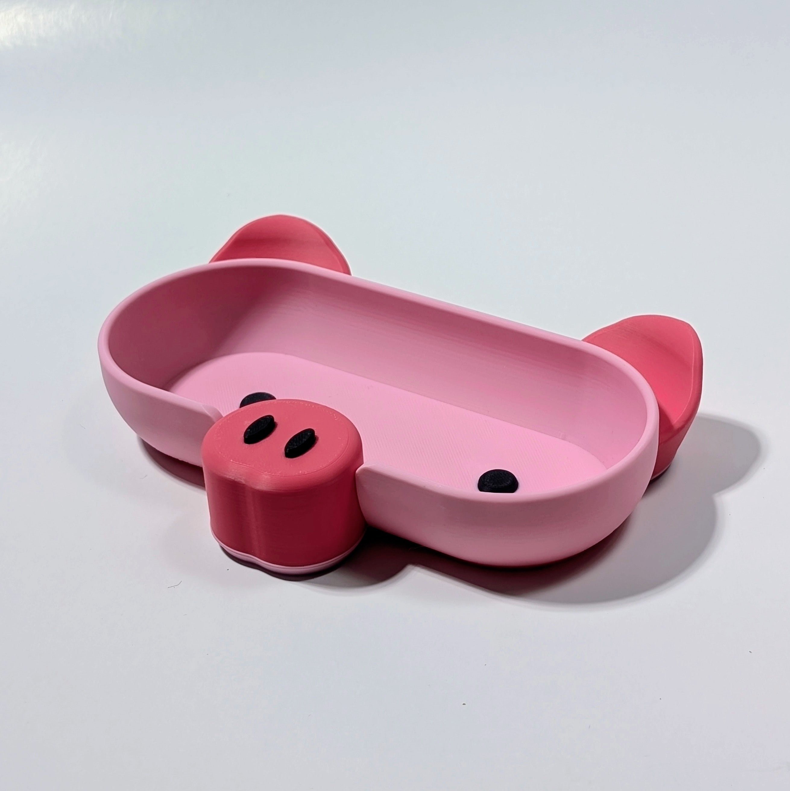 Pig glasses holder | eyewear stand | desk accessory | Pink Little Piggy |