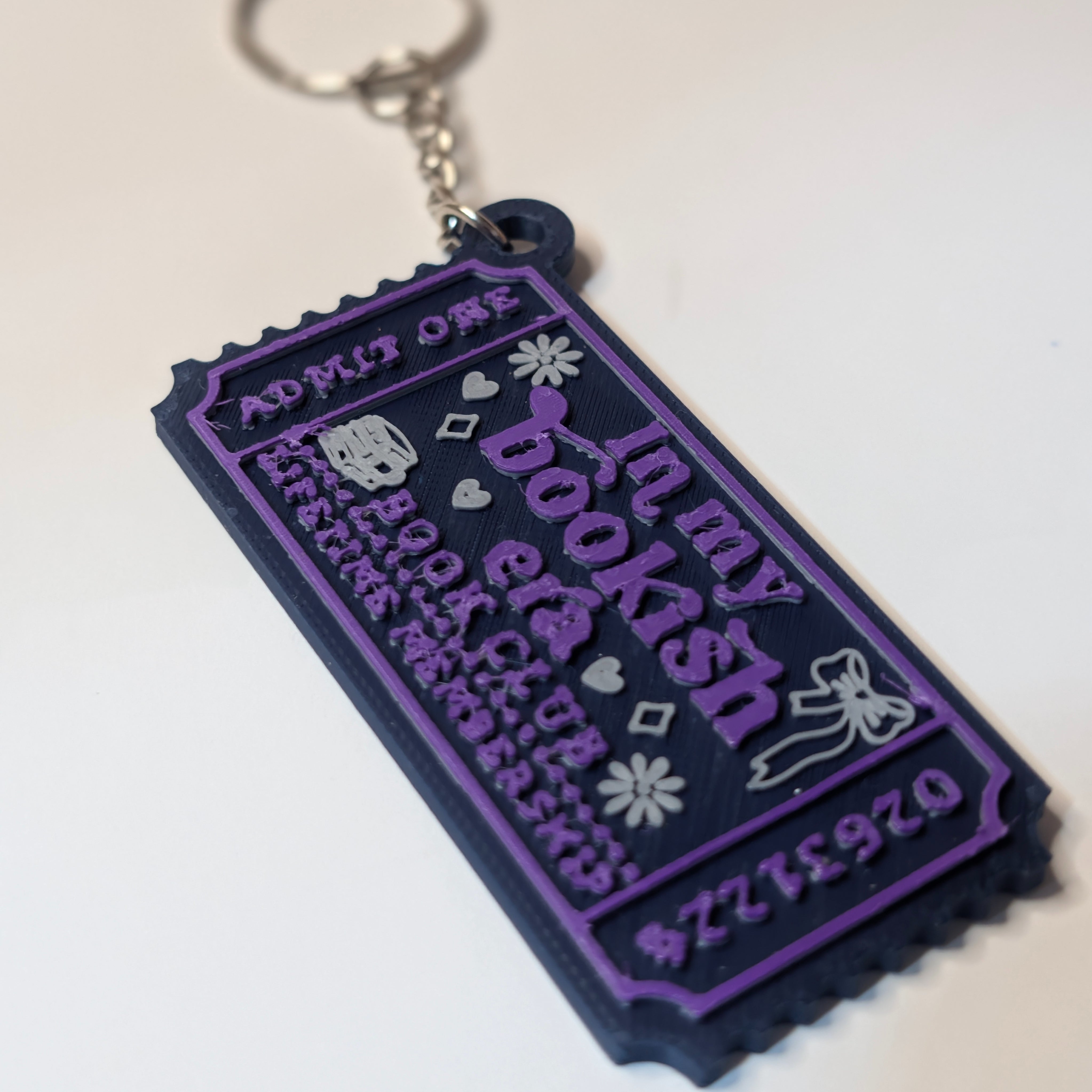 In My Bookish Era Keyring | Book Club Charm | Swiftie Eras Colours