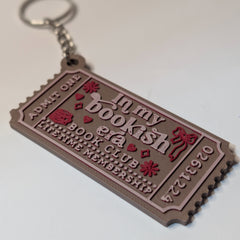 In My Bookish Era Keyring | Book Club Charm | Swiftie Eras Colours