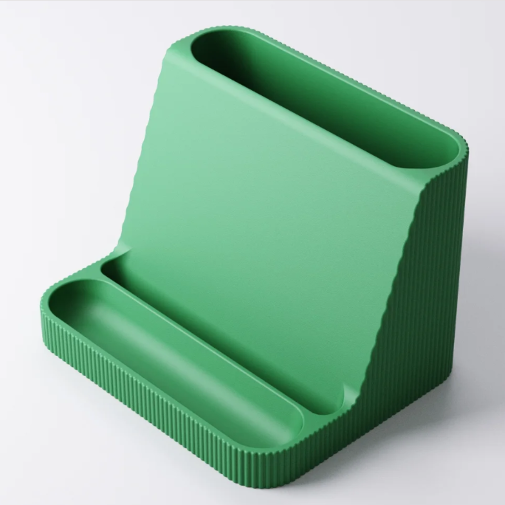 Textured Desk Organiser | Pen Pot & Phone Stand