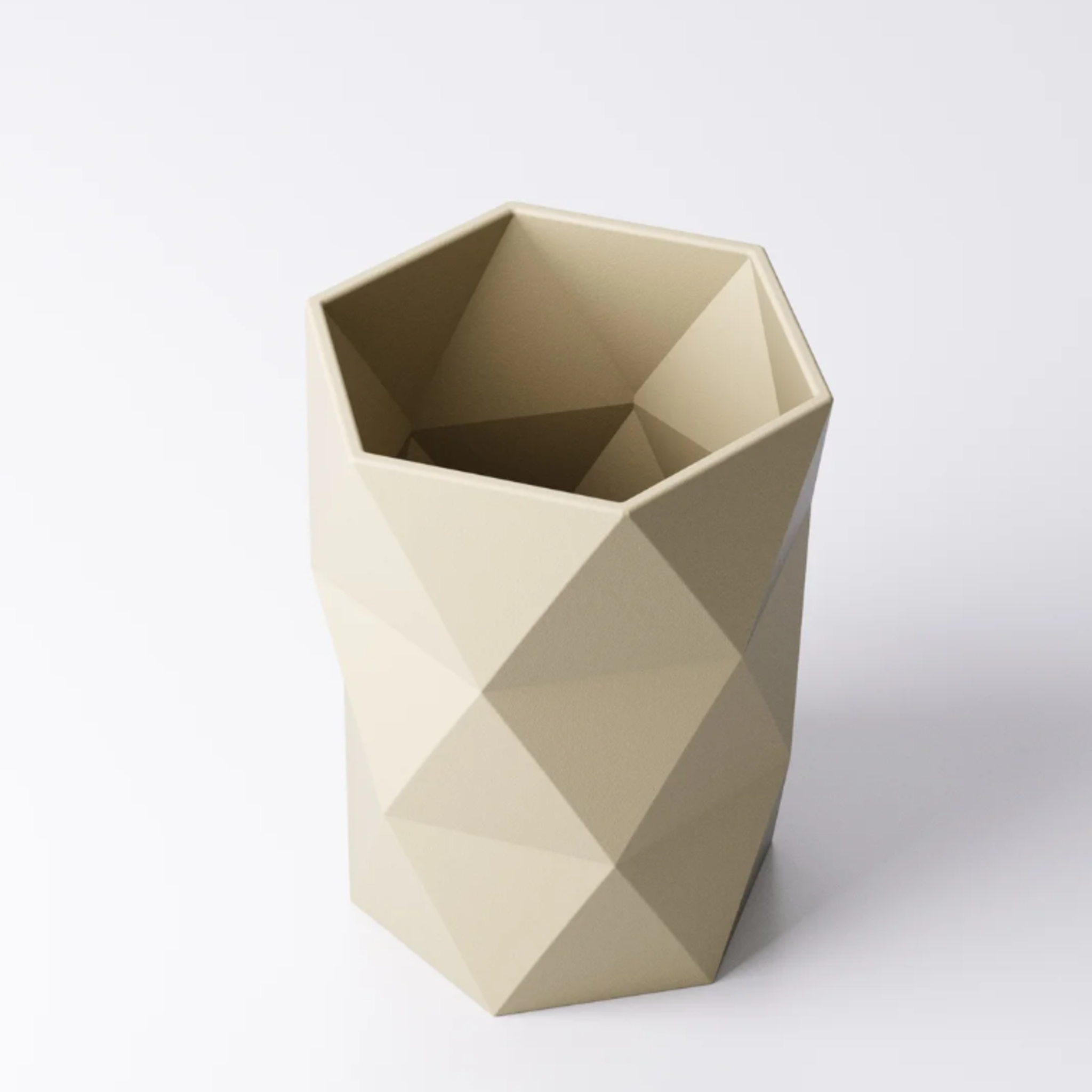 Geometric Pen Pot | Makeup Brush Holder & Desk Tidy