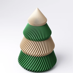 Modular Stacking Christmas Tree with Secret Storage