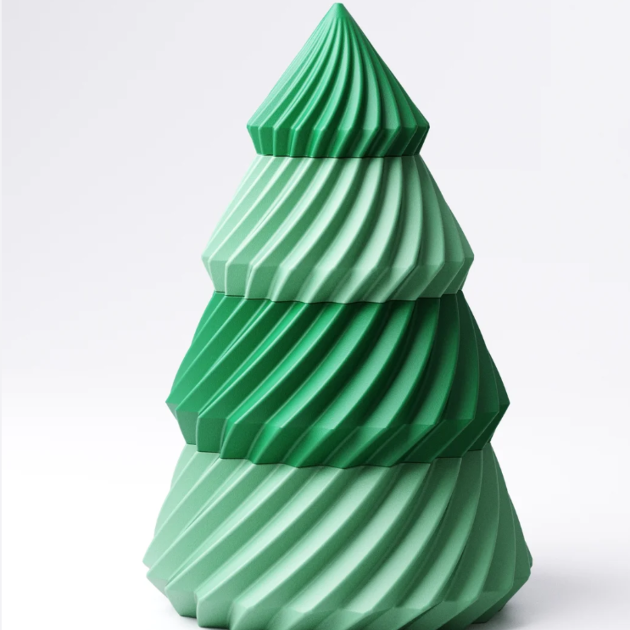 Modern Stacking Christmas Tree with Hidden Storage