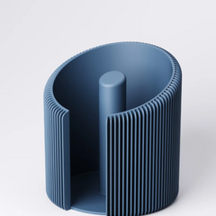 Modern ribbed Kitchen Roll Holder