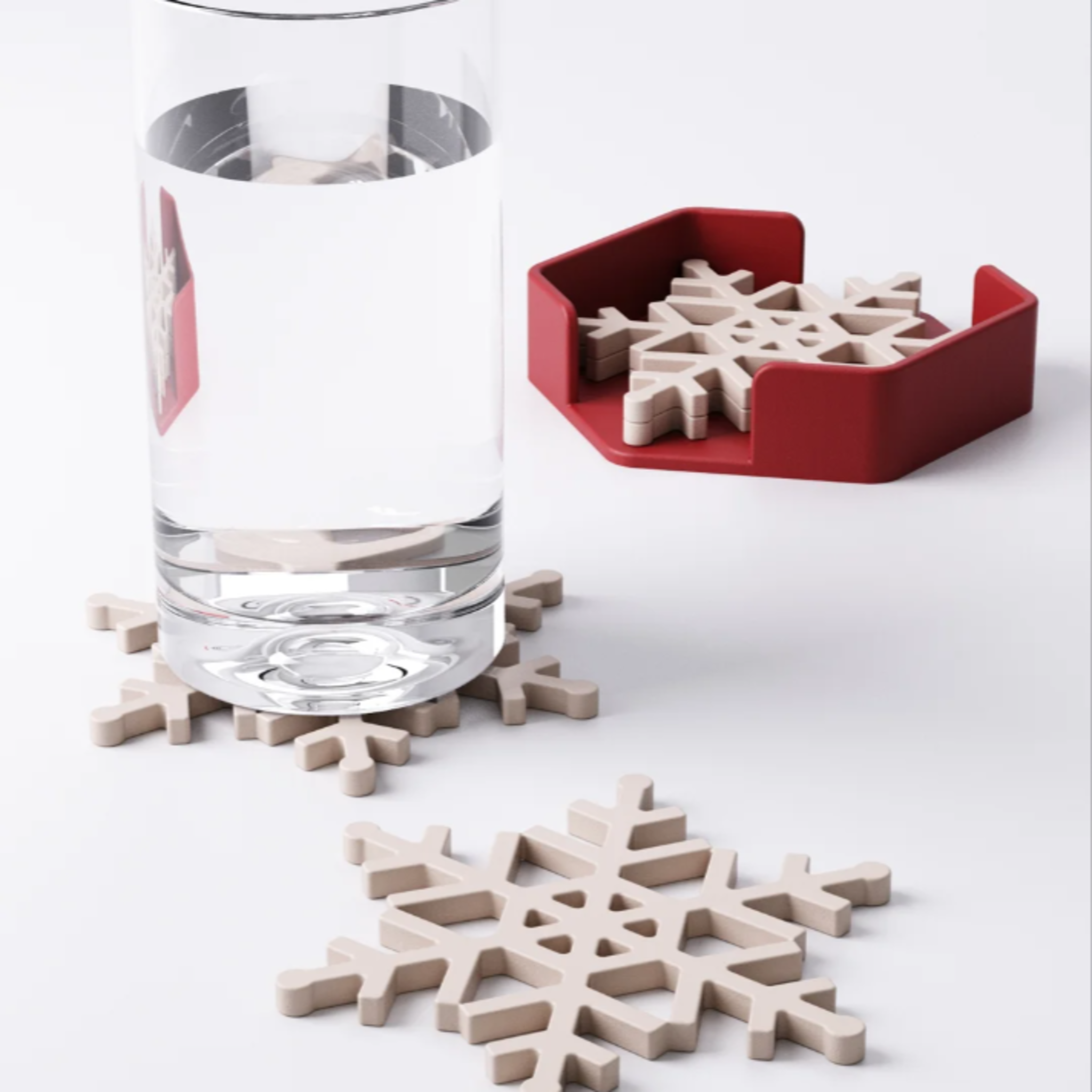 Light-Up Christmas Present Fairy House Set