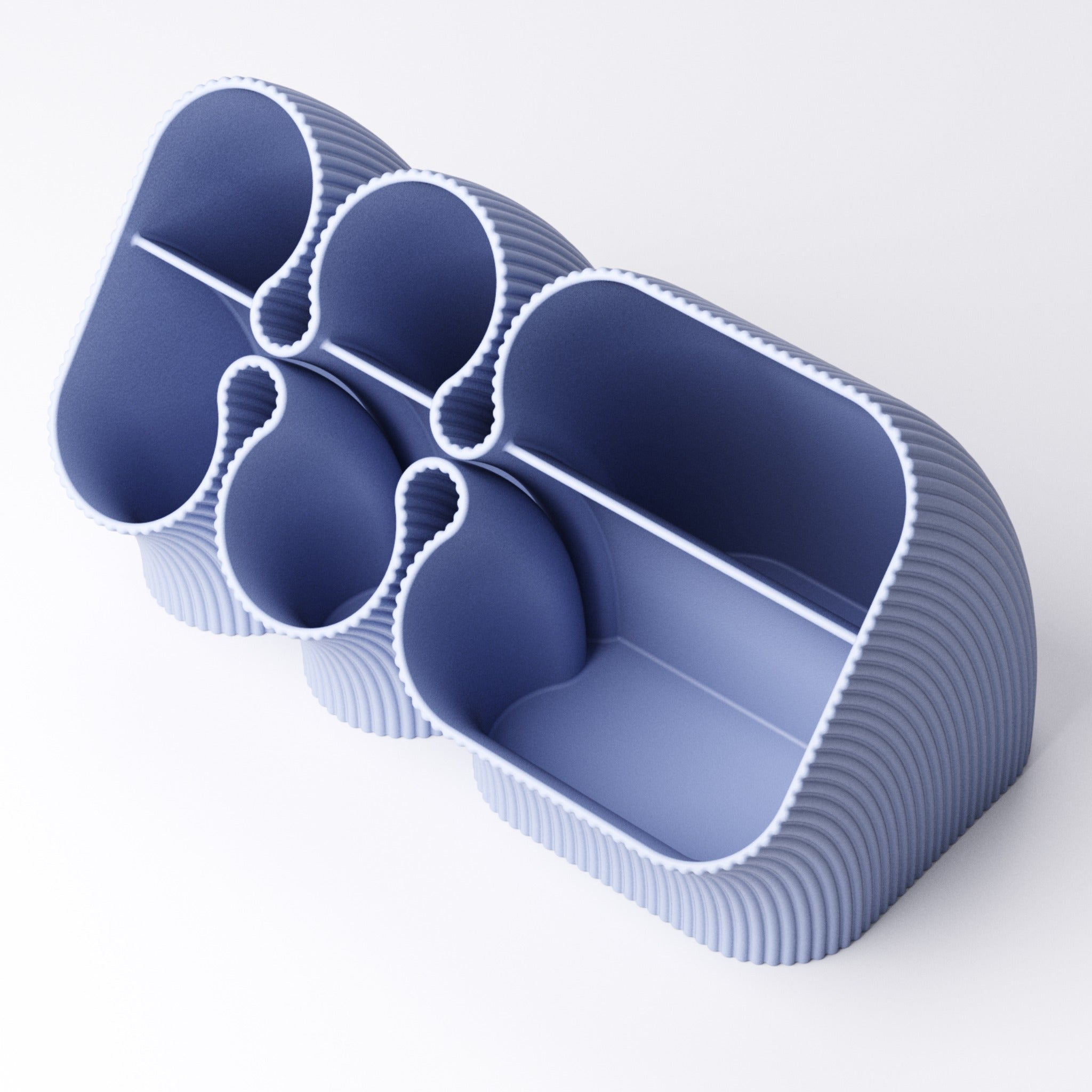Large Desk Organiser | Multi-Compartment Desk Tidy | Custom Colours