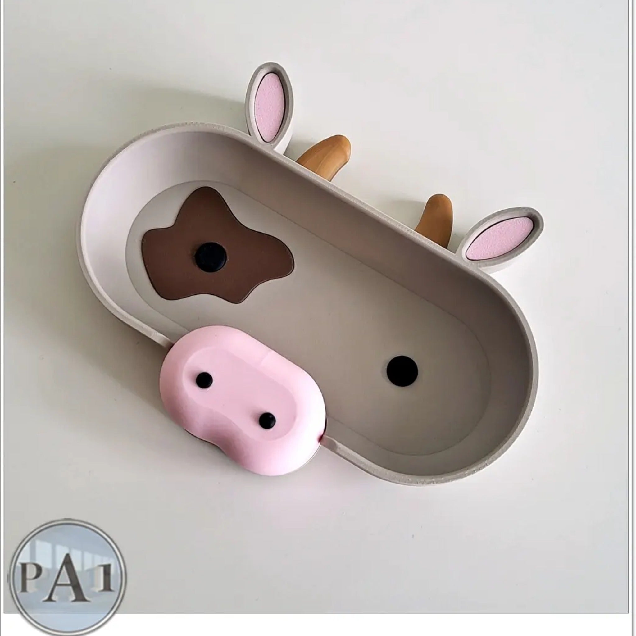 Farmyard Animal Glasses Holder | Trinket Catch-All Dish | Cow, Chicken or Pig