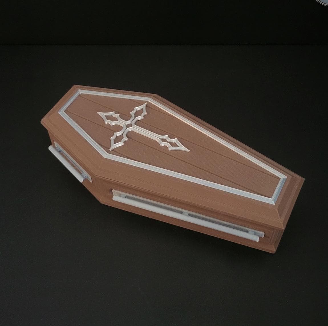 Mini coffin sweets box | spooky halloween decor | uk made