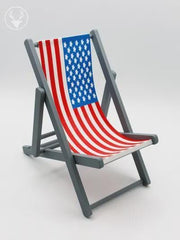 Union jack | deck chair | phone holder | mobile stand for desk | red white blue