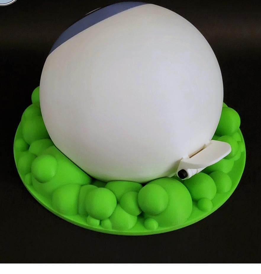 3d printed halloween eyeball candy dish set: spooky party decor