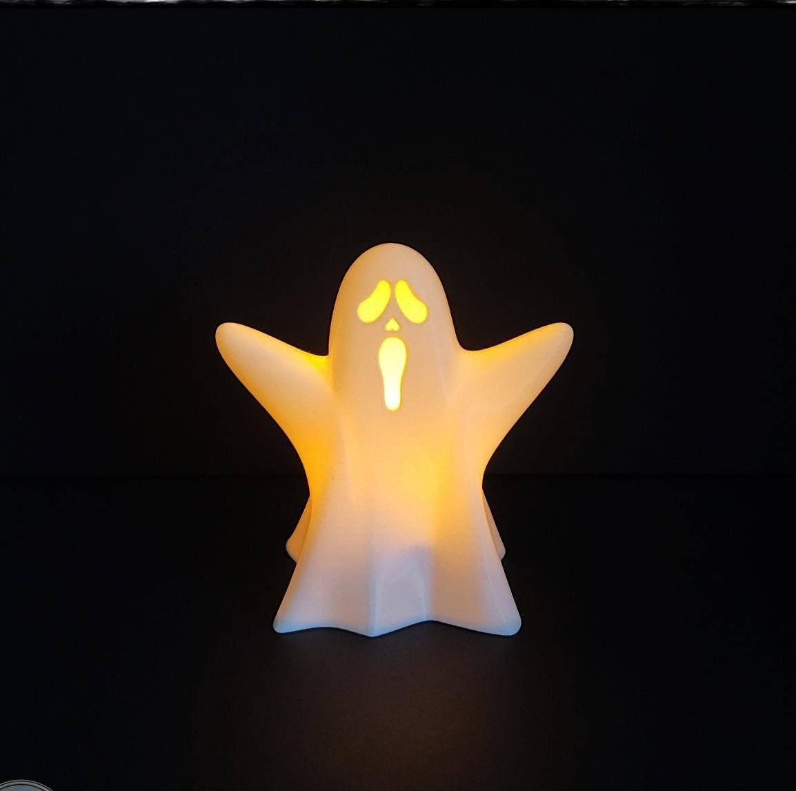 Light-up halloween ghost | spooky decor | uk made