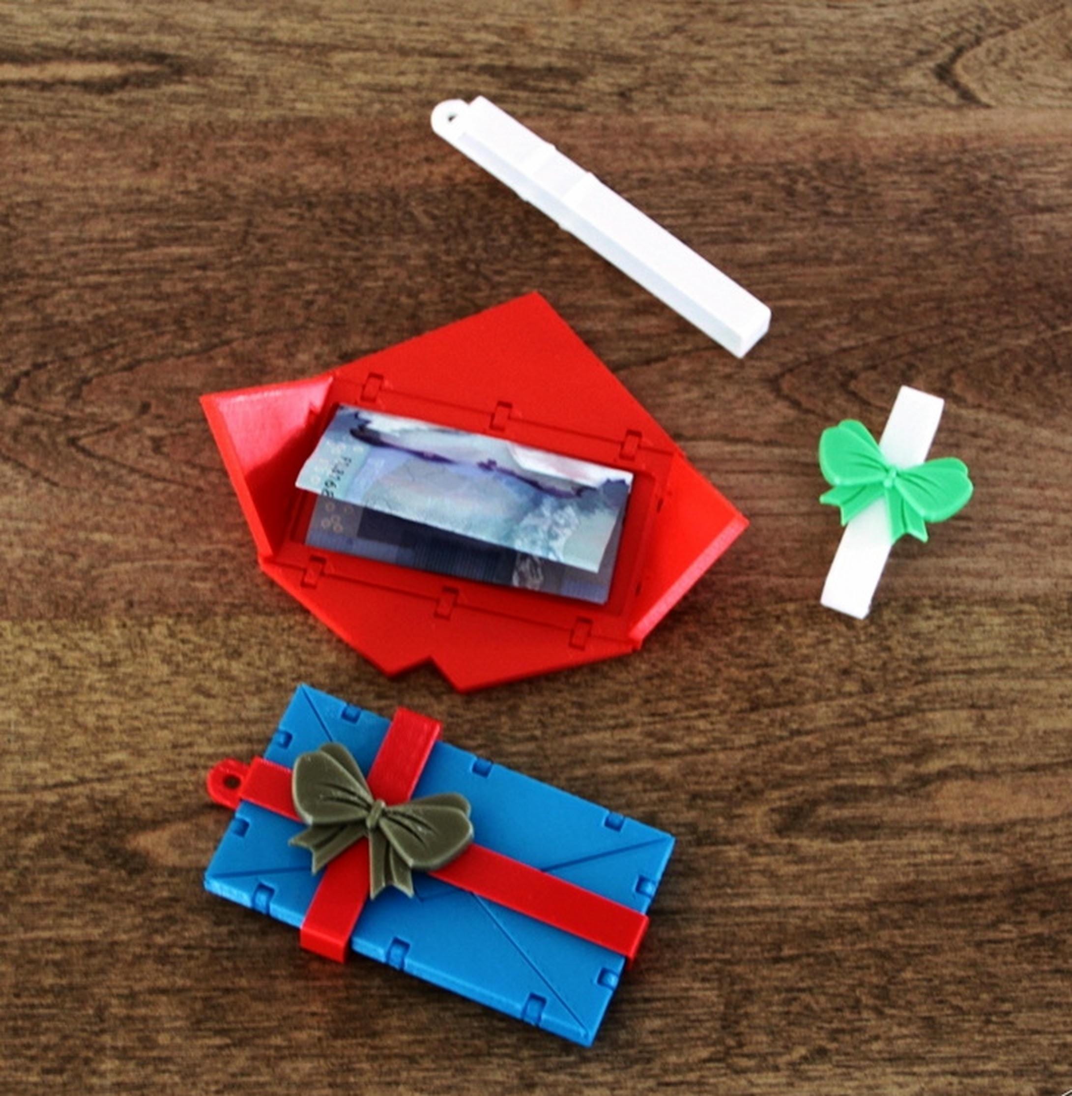 Personalised Gift Card Wallet | Reusable Money Envelope | Christmas & Birthdays | Secret Santa