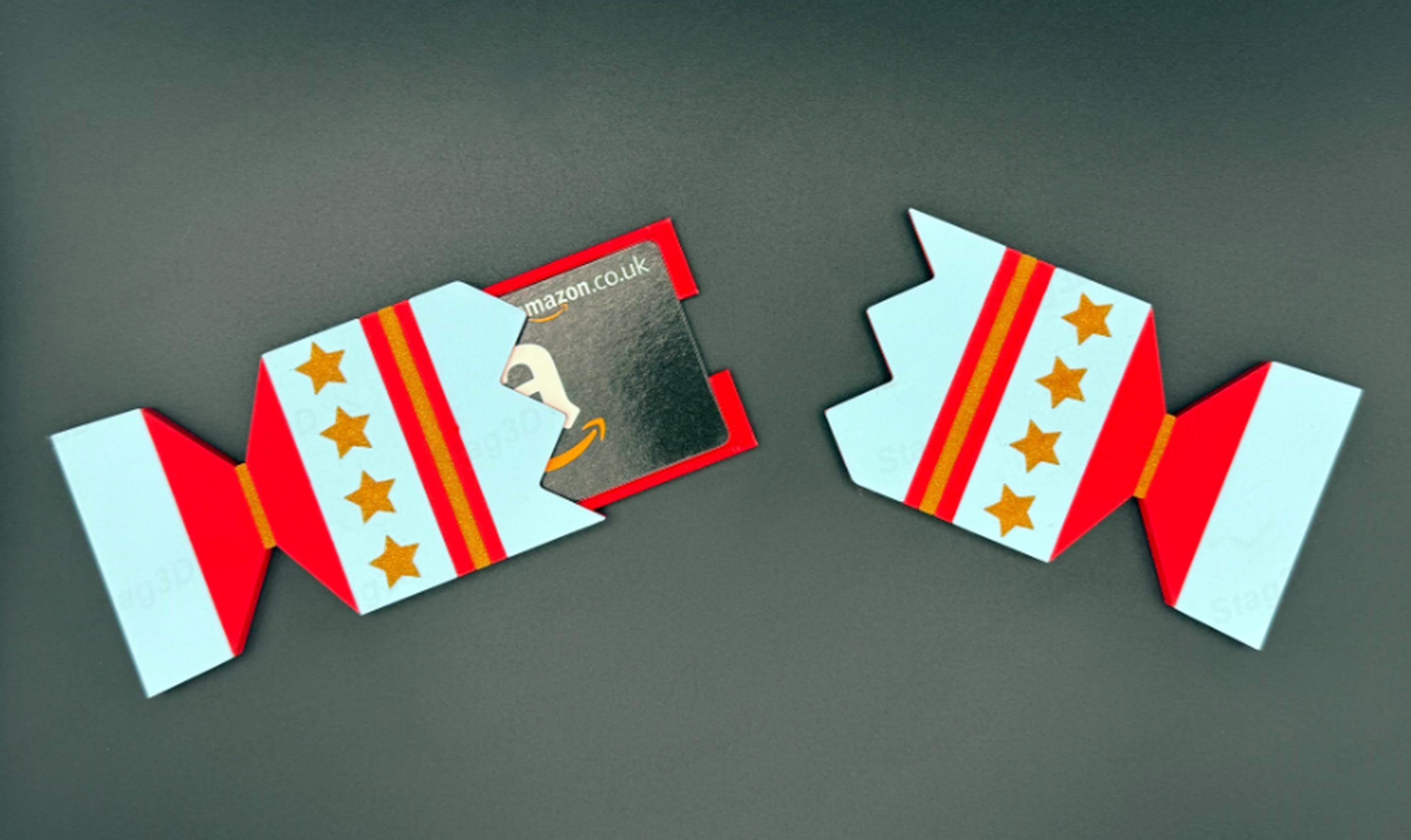 Christmas Cracker Gift Card Holder | A Fun & Reusable Way to Present Vouchers and Money