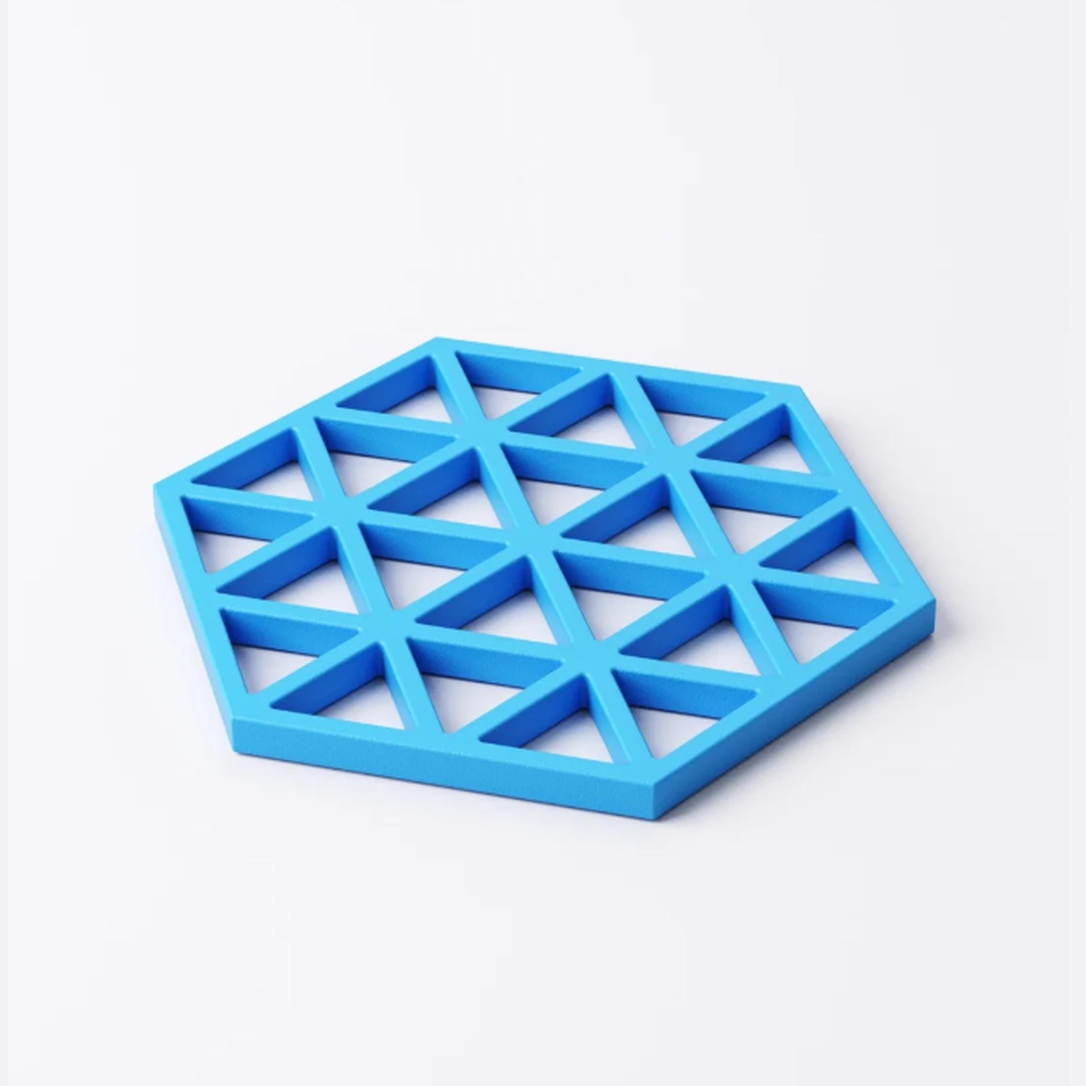 Geometric Coasters | Set with Holder | Pack of 4 Hexagon Drink mat | Coffee Table