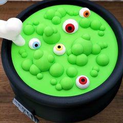 Witch's brew treat container | halloween cauldron | uk made