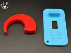 Portable door lock: no-drill travel latch for hotel & home security