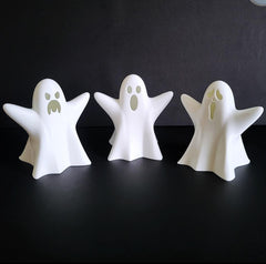 Light-up halloween ghost | spooky decor | uk made