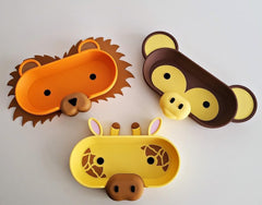 Safari animal glasses holder lion monkey giraffe eyewear stand uk seller