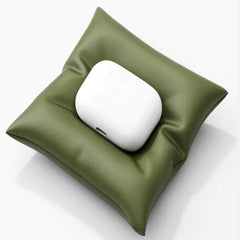 Cushion desk tidy | designed for airpod pro case | minimalist pillow earbud holder