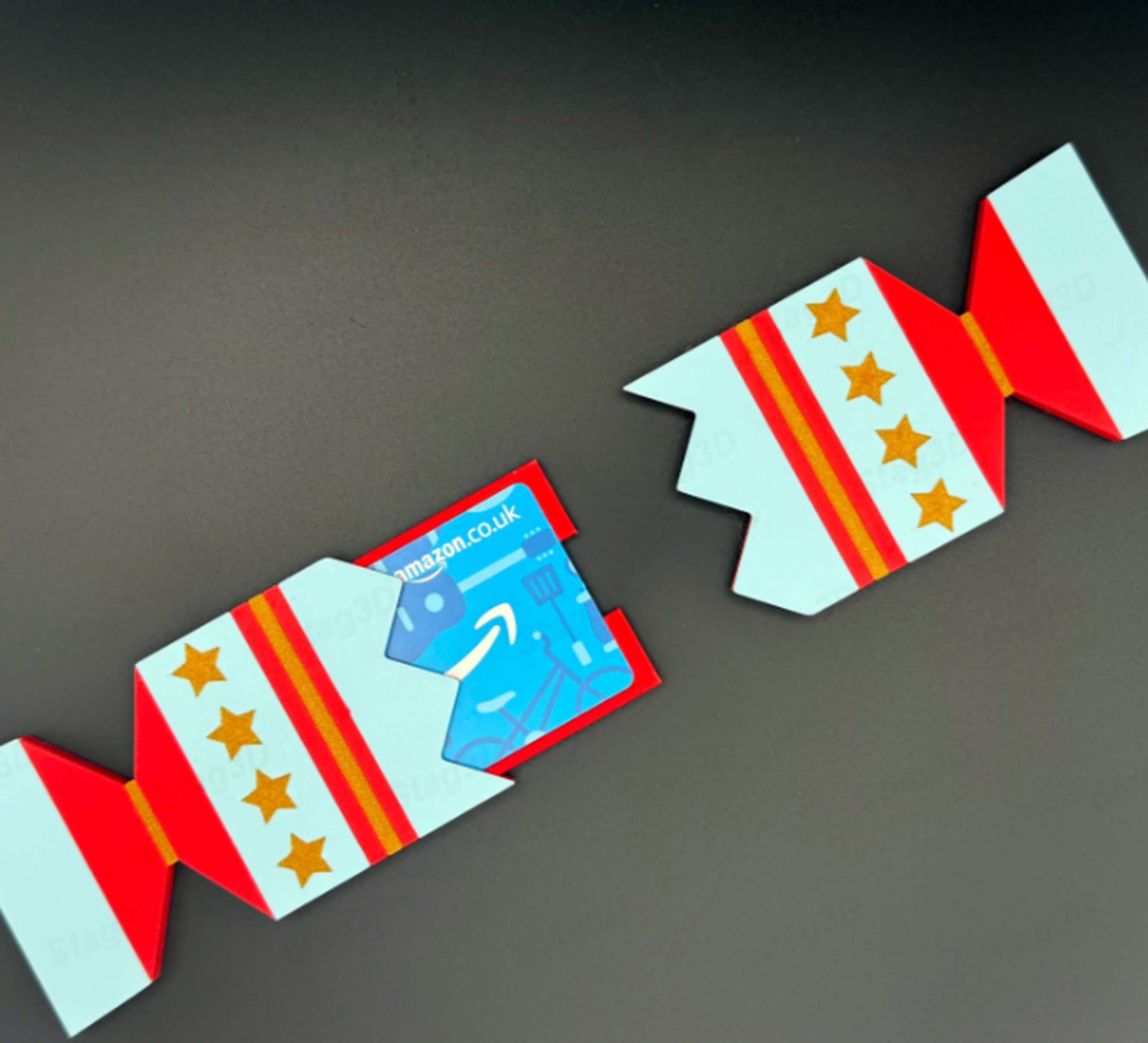 Christmas Cracker Gift Card Holder | A Fun & Reusable Way to Present Vouchers and Money