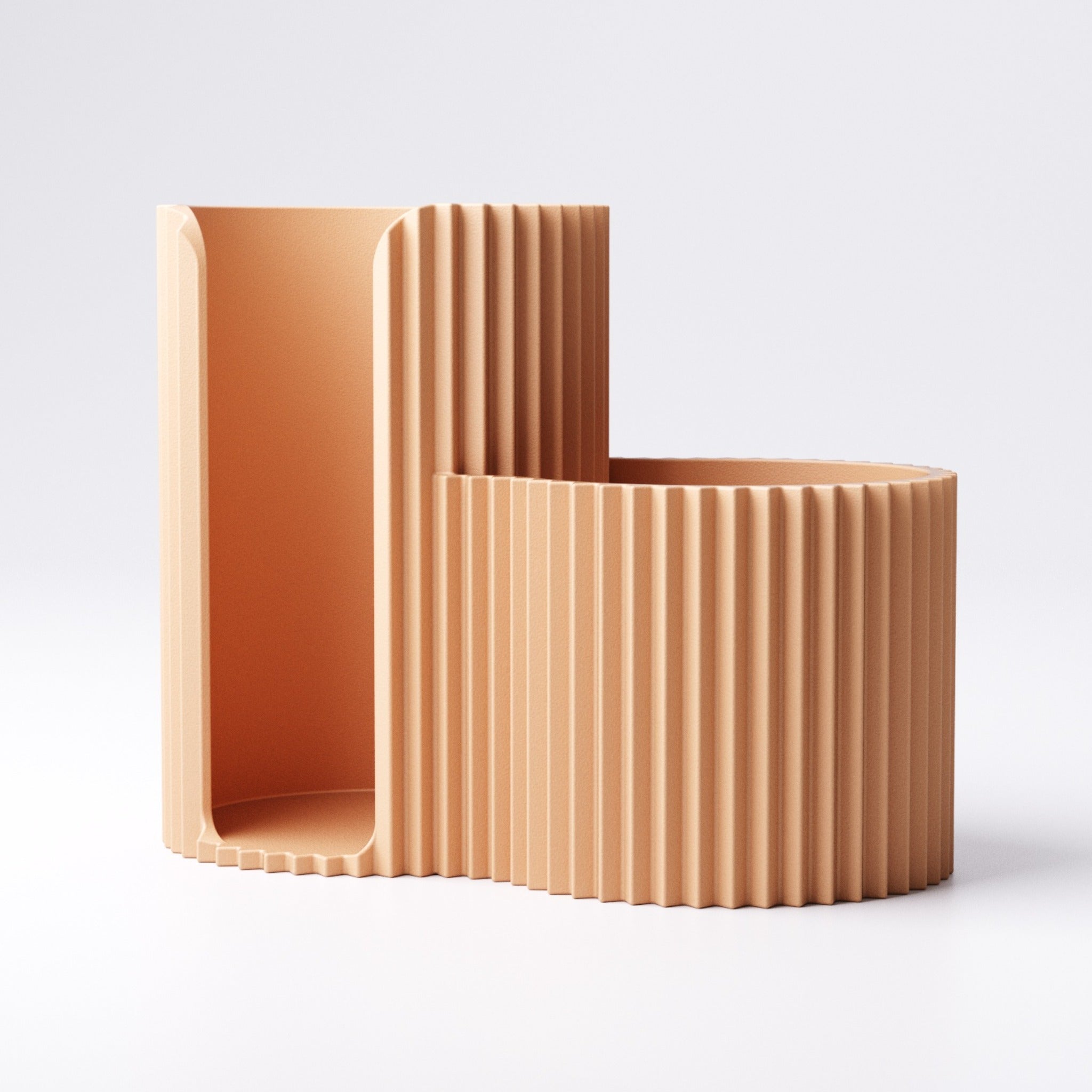 Cotton swab and pad holder shown in an alternate colourway