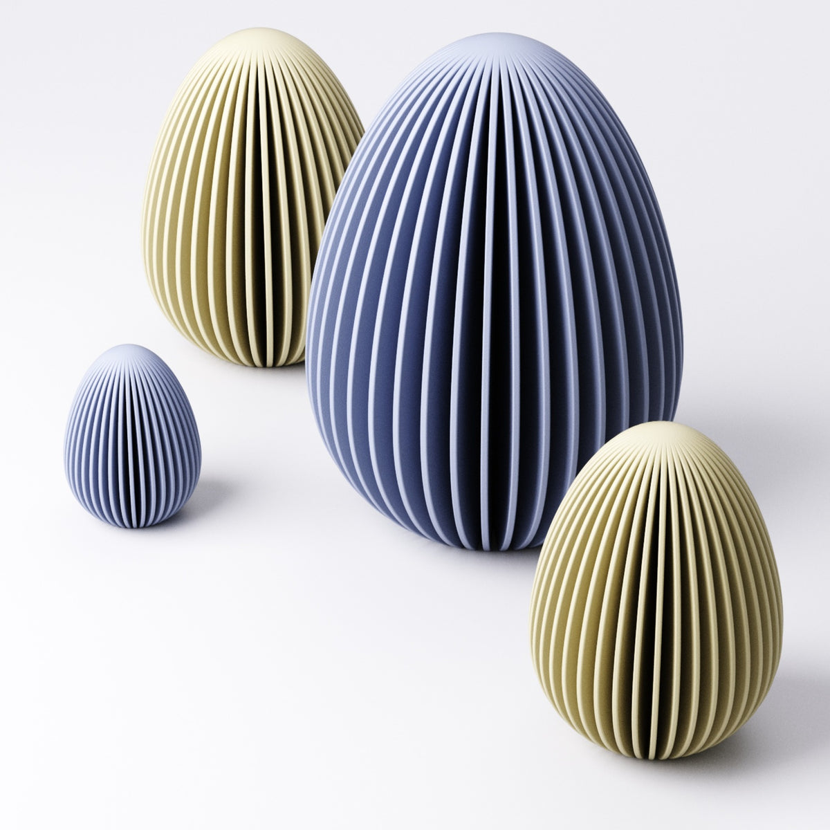 Easter egg decoration shown in an alternate colourway