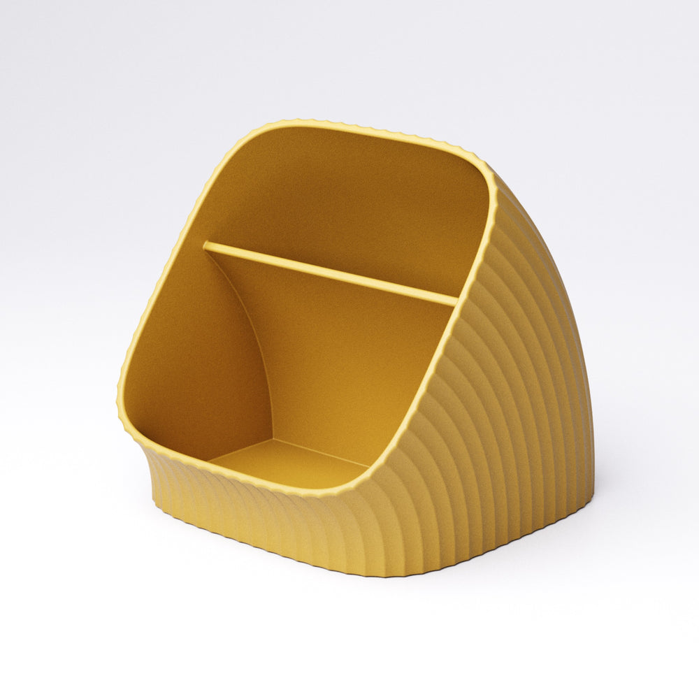 Ripple desk organiser shown from another angle